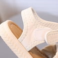 thumbnail image 5 of SROBPTY Toddler Girls Sandals Open Toe Ankle Strap Summer Open Toe Flat Shoes for 3-10 Years, 5 of 5