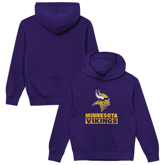 Toddler Outerstuff  Purple Minnesota Vikings Back to Basics Hoodie