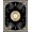 Black Cream Brass, Pattern 20, variant on Design&I 8'x10' Washable Area Rug Vintage Record Player Turntable Distressed Nostalgic Aesthetic for King Size Bedroom, Under Bed, Sleek Flatweave Pet Friendly