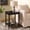 Matte Black, variant on Safavieh Orbis Wood Modern End Table, Matte Black