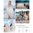 thumbnail image 5 of Retro Southwest, Beach Towels Oversized Super Absorbent, Geometric Abstract Bohemia Native Tribal Lightweight Bath Towel Quick Dry Sets For Bathroom/Pool/Rv Camping/Beach Play/Gym Room/Picnic 31"x62", 5 of 8