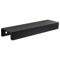 Sumner Street Martin 5 in. Center to Center Matte Black Lip Drawer Pull