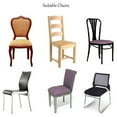 thumbnail image 5 of Spandex Dining Room Chair Covers - Universal Stretch Chair Slipcovers Protector for Wedding,Banquet,Party Decorations, 5 of 5