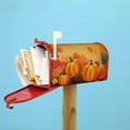 thumbnail image 4 of Fall Pumpkins Mailbox Covers, Thanksgiving Magnetic Post Box Cover Wraps Large Size 25.5x21 in for Garden Yard Decor, 4 of 6