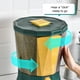 thumbnail image 4 of Yuarrent Contenedor de granos para cocina, caja de almacenamiento giratoria de 360 ​​°, dispensador de compartimentos, cubo, organizador de encimera Organizadores de utensilios de cocina Yuarrent HA062113-00B, 4 of 6