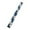 Bleu & Blanc, variante sur koolsoo Étui pour Queue de Billard Accessoire Protecteur Léger Sac pour Queue de Piscine Extérieur Noir Blanc