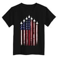 thumbnail image 4 of dmqupv Kids 250 Shirt Kids 250th Flag Shirt Boys 4th of July Tee Patriotic T Shirt for Memorial Independence Day Black,13-14 Years, 4 of 4