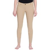 Ladies Ribb Lowrise Pull On Breeches