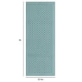 thumbnail image 5 of Mainstays Traditional Dylan Solid Diamond Runner Rug, Blue, 2'6" x 8', 5 of 7