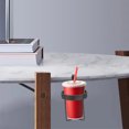 thumbnail image 4 of BESTYASH Adjustable Anti-Spill Cup Holder Stand in Black Metal for Dormitory 1Set, 4 of 8