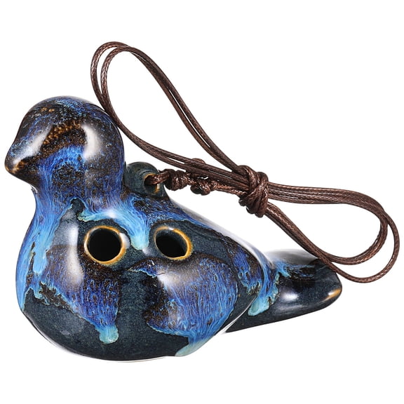IBASETOY Introductory Bird Designed Ocarina Musical Instrument with Natural Sound for Beginners