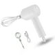 thumbnail image 3 of Matsuzay Batidor de huevos eléctrico, mezclador de alimentos portátil inalámbrico USB, 3 velocidades, batidora de para hornear en la cocina, Herramientas y accesorios para hornear Blanco Matsuzay HA008355-03B, 3 of 6