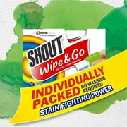 Shout Wipe and Go Instant Stain Remover 12 Count, 2 Pack