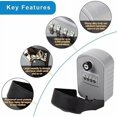 thumbnail image 4 of Secure Large Key Box with Code and Emergency Keys, Wall-Mounted Key Box with Exterior Protective Cover for Factory, Car, Garages (Gray) Sarapandan, 4 of 5