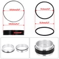 thumbnail image 5 of PQY 3.5 Inch Aluminum Quick Release V Band Clamp with Flange Intercooler Pipe Clamp Throttle Union Sleeve, 5 of 5