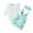 Blue, variant on EnJoCho Matching Baby Girls Clothes Girls Long Sleeve Ribbed Romper Bodysuits Floral Prints Suspenders Skirt Headbands Outfits Little Girl Cute Trendy Clothing Set 3-6 Months