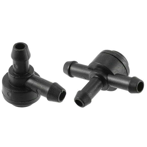 Unique Bargains 2pcs Front Car Windshield Washer Nozzle Wiper Spray Jet Fit for Volvo V50 2005-2010