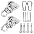 thumbnail image 2 of Juego de ganchos de seguridad con bloqueo, perchas oscilantes de acero inoxidable 304 de alta resistencia, ganchos de seguridad con bloqueo impulsados por el rendimiento, 2 of 9