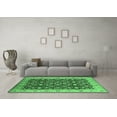 thumbnail image 3 of Ahgly Company Indoor Rectangle Oriental Emerald Green Industrial Area Rugs, 5' x 7', 3 of 4