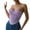 Purple, variant on Women's Floral Mesh Bustier Top Shapewear with Lace Trim Going Out Party Club Top Pink S