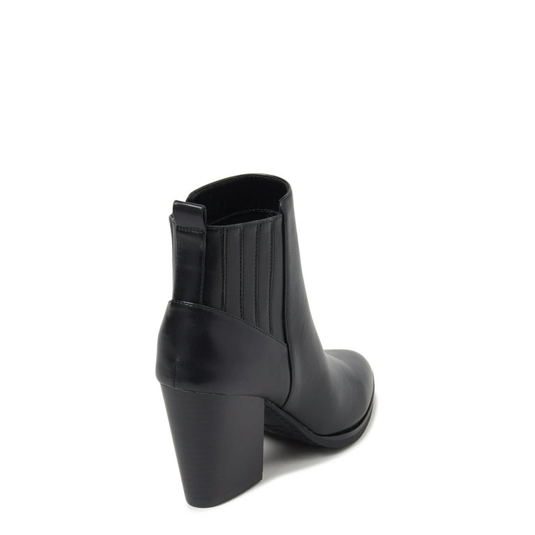 Black ankle boots outlet walmart