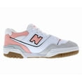 thumbnail image 2 of New Balance 550 GS Girls Shoes Size 4, Color: Grey/Pink, 2 of 5