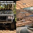 thumbnail image 4 of RC Cars para niños 2.4GHz RC Truck Rock Crawler 1:12 Escala completa Cherokee 4WD Off-Road Control remoto Coche con luces LED de señal 1200mAh USB recargable RC Car Toy para niños, 4 of 11