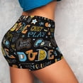 thumbnail image 4 of Fotbe Basketball Shorts Sin Costuras – Shorts Deportivos de Cintura Alta para Mujer, Elásticos para Gimnasio, Yoga, Running o Ciclismo-Large, 4 of 8