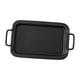 thumbnail image 5 of Bandeja de mesa de centro, plato para hornear, plato de cerámica para servir, bandeja para servir para restaurante, barbacoa, postre, guarniciones ent Rectangular, 5 of 9