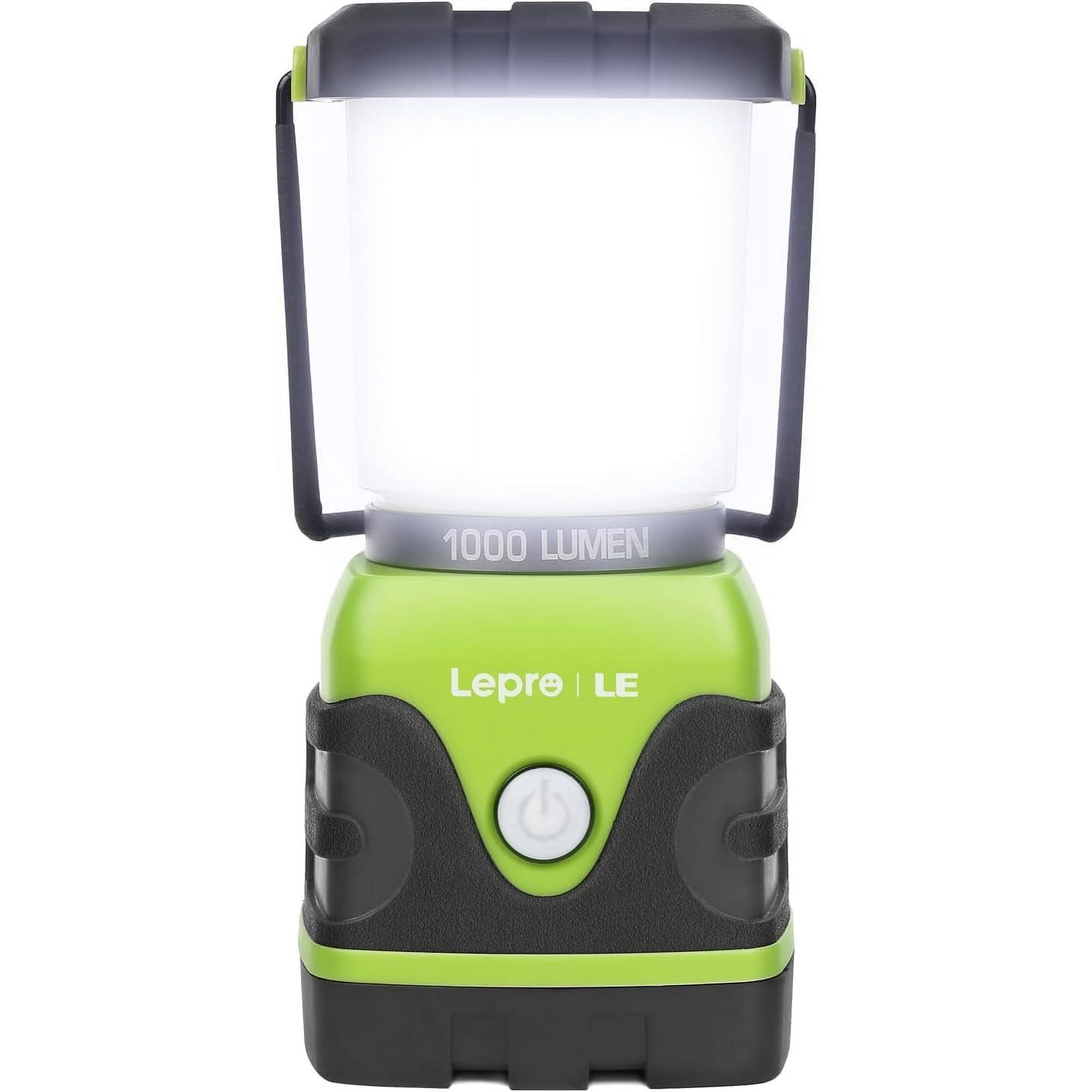 Lighting Ever Le Outdoor Led Camping Lantern, 1000lm, Dimmable, Battery Powered, Water Resistant Led Camping Light 1 Pack