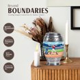 thumbnail image 3 of JAGASY Baseball Funeral Small Cremation Urn for Brother, Blue Mini Urns for Human Ashes Keepsake, Blue Sky Baseball Stadium & Grassy Field Decorative Urns for Sister, Tiny Urn for Siblings, (3 Inch), 3 of 7