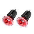 thumbnail image 1 of Sonducket Hot Bike Grip Handle Bar End Cap Aleación de aluminio Manillar Grips Tapones Tapas para manillar de bicicleta Accesorio Ciclismo rojo, 1 of 6