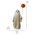 thumbnail image 3 of MOQIN Halloween Tabletop Ornaments, Halloween Ghost Figurine - Spooky Resin Ghost Statue, Cute Ghost Decor for Halloween Decorations, Porch and Indoor Spooky Home Decor, 3 of 4
