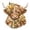 A, variant on 3D Highland Cow Patchwork DIY Kit Layered Art Mesh Fabric Floral Craft Kit for Adults Beginners Home Wall Door Decor