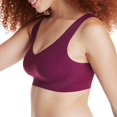 thumbnail image 2 of Hanes Soutien-Gorge Invisible Embrace Comfort Flex Fit Sans Armature pour Femmes, 2TG, Rouge Galactique, 2 of 2