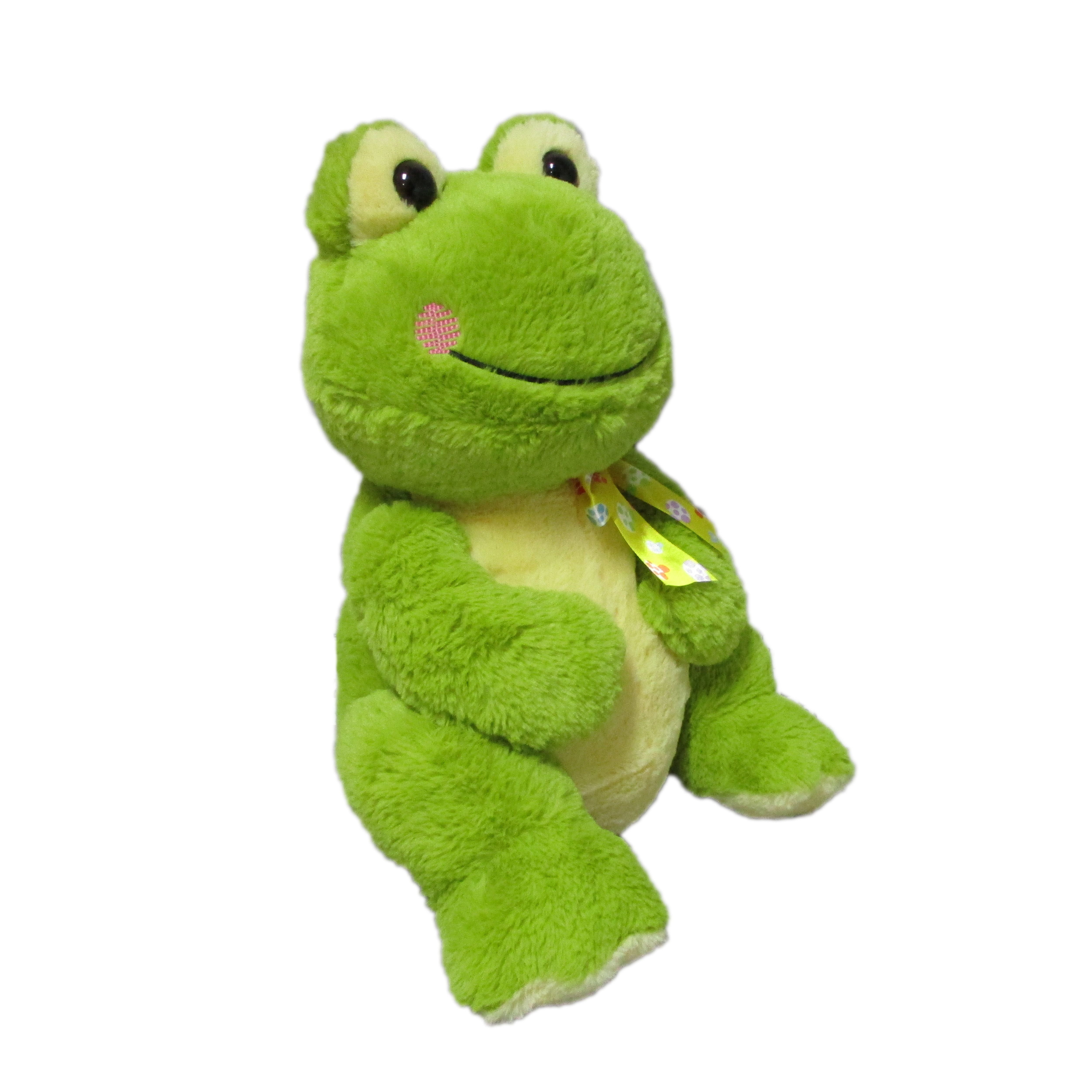 realistic frog plush
