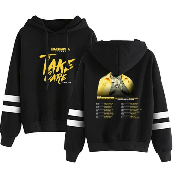 BigXthaPlug Take Care Tour 2024 Merch Men/Women Hooded Sweet Streetwear Hooded Long Sleeve