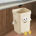 thumbnail image 1 of Elodie Trash Can Lovely Square Household Compost Bucket for Dorm Under Desk Bedroom Small Sitting, 1 of 8
