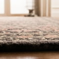 thumbnail image 4 of SAFAVIEH Trace Dulcibella Floral Bordered Wool Area Rug, Black/Red, 3' x 5', 4 of 9