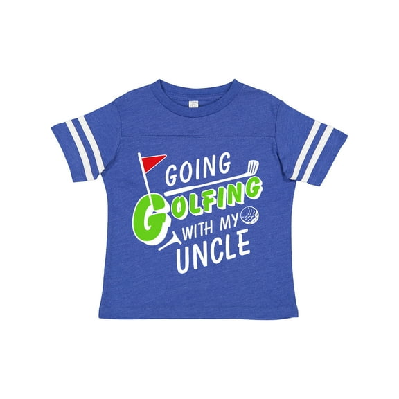 Inktastic Going Golfing with My Uncle Kids Golf Boys or Girls Toddler T-Shirt