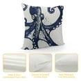 thumbnail image 4 of JEUXUS Vintage Marine Octopus Squid Sea Animals Decorative Throw Pillow Covers,Ocean Themed Octopus Tentacles Pillow Cases Cushion for Home,Octopus Lovers Gifts, 4 of 5