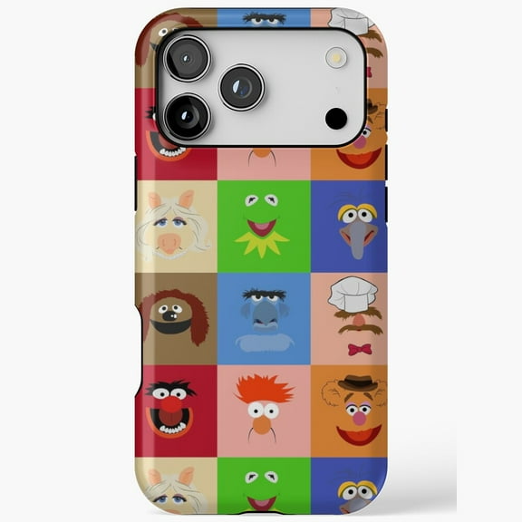 Muppets Cartoon Fun Retro Graphic Artwork Print iPhone Case 17 11 12 13 14 15 16 Pro Max
