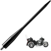 JAPower Replacement Antenna Compatible with Harley Davidson 1985-2014 | 6.75 inches - Black