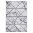 thumbnail image 1 of 9 x 13 ft. Bellucci Geometric Area Rug, Silver, 1 of 1