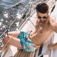 thumbnail image 2 of luoweisi Men's Beach Shorts Quick Dry Swim Trunks with Mesh Lining Dolphin L, 2 of 5