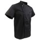 thumbnail image 3 of Chaqueta de chef de manga corta Kearding Uniforme de cocinero restaurante Negro 3XL, 3 of 6