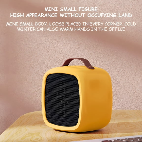 HIBIBUD Winter Portable Mute Desktop Heater,Mini Energy-saving Electric Fast Heating Heater Fan,Home Student Heater Foot Warmer,for Office Room Bedroom Desk Indoor Use