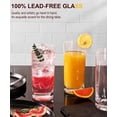 thumbnail image 2 of Juego de 8 vasos highball LUNA & MANTHA de 470 ml, 2 of 7