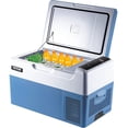thumbnail image 1 of VEVOR 22L refrigerador portátil para auto, 23 cuartos de galón, 12/24V CC y 110-240V CA vehículo camión barco Mini refrigerador eléctrico para conducir,pesca al aire libre y uso en el hogar -4°C-22°F VEVOR refrigerador portátil para auto, 1 of 8