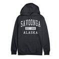 thumbnail image 1 of Savoonga Alaska Classic Established Premium Cotton Hoodie, 1 of 1
